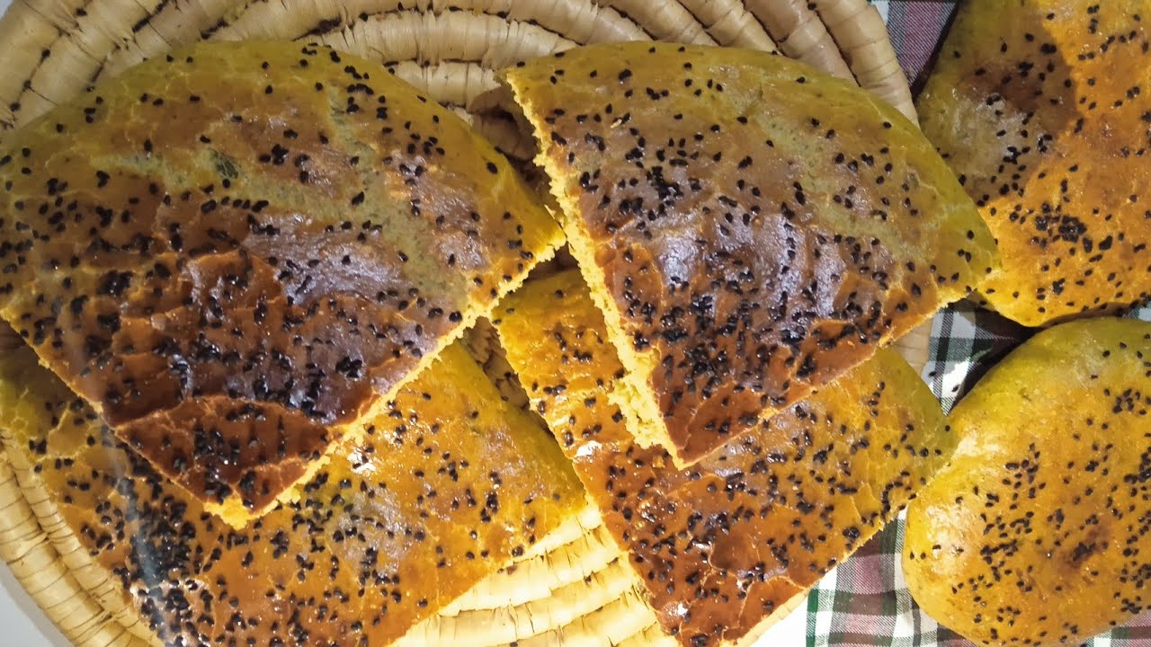 خبز الدار بالنعناع بنة لا تقاوم😋