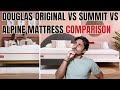 Douglas Original vs Summit vs Alpine: Which Douglas Mattress is Best?