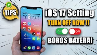 iOS 17 - TURN OFF NOW‼️Bikin Boros Baterai screenshot 5