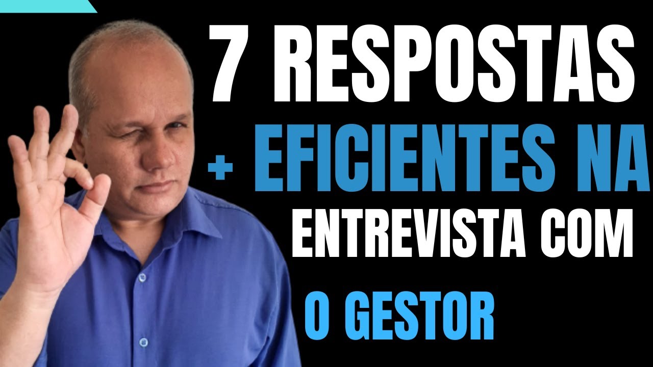 Entrevista com o GESTOR - Como SER APROVADO na ETAPA FINAL do Processo Seletivo