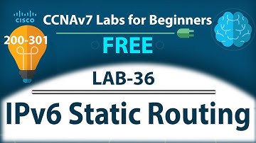 IPv6 Static Routing Configuration in Cisco Packet Tracer | Step-by-Step Tutorial - Lab36