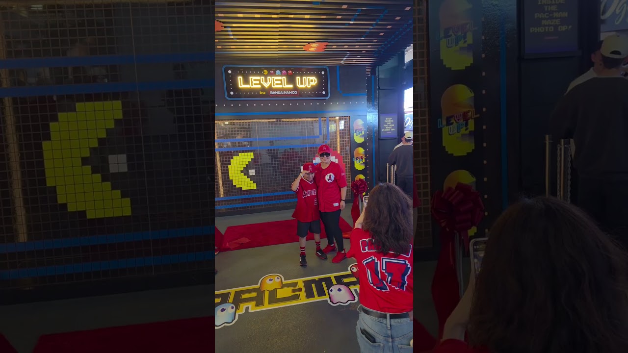 Level Up by Bandai Namco at Angel Stadium is officially open! 
