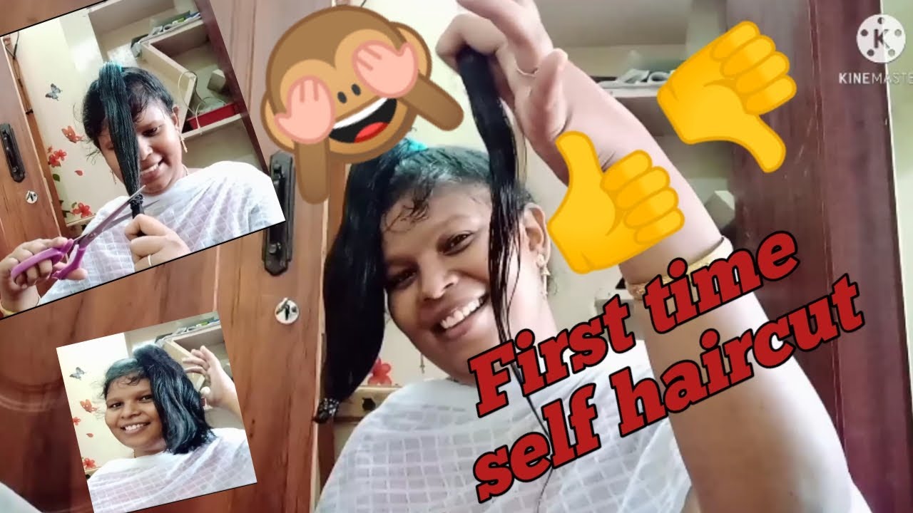 Self haircut video in tamil/First time self haircut at home/Success or failure
