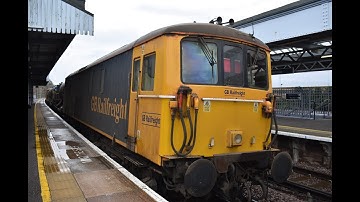 GBRf 73212 + 73109 Pair arrive and depart Herne Bay on 3W74 Tonbridge - Tonbridge RHTT 10/11/18