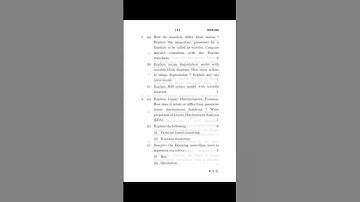 #Shorts MCS-230 JUNE 2023 Question Paper (Digital Image Processing and Computer Vision)