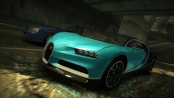 NFS Most Wanted Redux | 2019 Bugatti Chiron Junkman Performance Gameplay