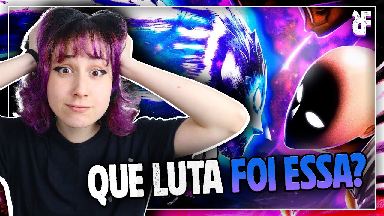 LUTA INSANA...Saitama x Garou Cósmico (One Punch Man) | Cosmicamente Ilimitado | Kaito | FERU REACT