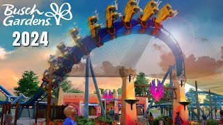 NEW B&M Family Inverted Coaster Coming To Busch Gardens Tampa In 2024 - Phoenix Rising