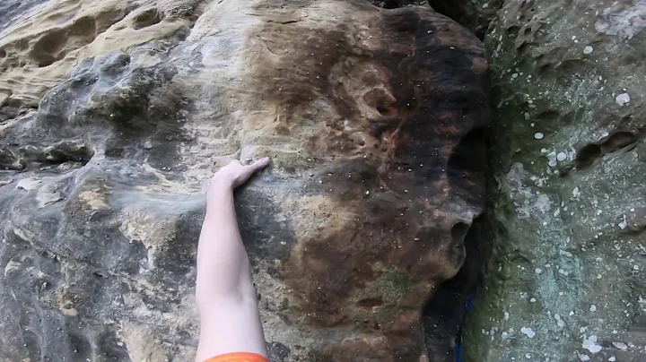 Party Time (5.7) - Fortress Wall - Trad Climbing in Red River Gorge, KY