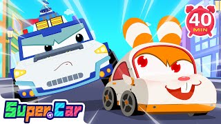 The Dangerous Bunny Car & More Super Car Cartoons | Kids Cartoons & Videos | Cars World by Super Car - Cartoons and Stories 25,286 views 2 weeks ago 37 minutes