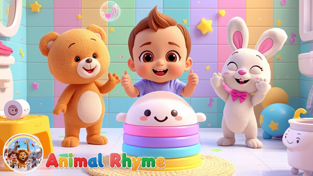 Potty Training Song | Jack’s Viral Milestone Song | Sit, Flush & Wash Rhyme