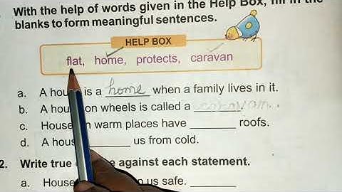 A HOUSE IS A MUST (Something to Do)