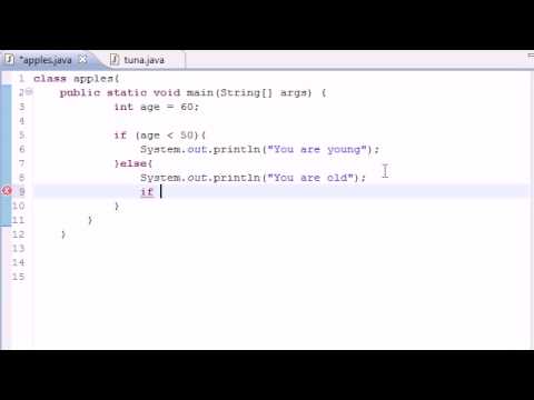 Java Programming Tutorial   18   Nested if Statements