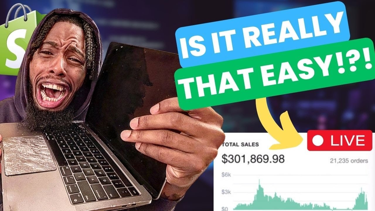 How To Start Shopify Dropshipping The Easy Way (Step By Step) - YouTube
