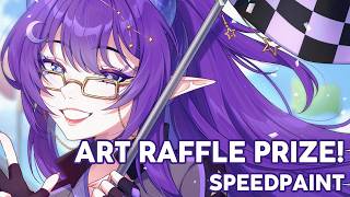 [Speedpaint] Art Raffle Prize!