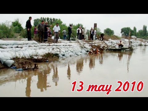 13 may 2010. Kür çayının sol sahilində bəndin möhkəmləndirilməsi (Surra kəndi)
