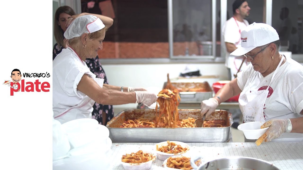 ITALIAN STREET FOOD FESTIVAL in ITALY | Italian Grandma Makes Pasta | Food Documentary | Vincenzo