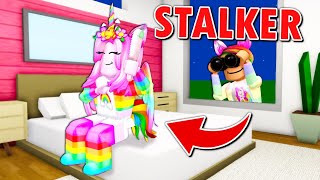 My STALKER Followed Me HOME !! | Brookhaven