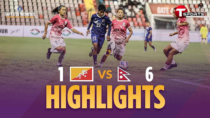 HIGHLIGHTS | Bhutan vs Nepal | SAFF U-20 Women's Championship Bangladesh 2025 | T Sports