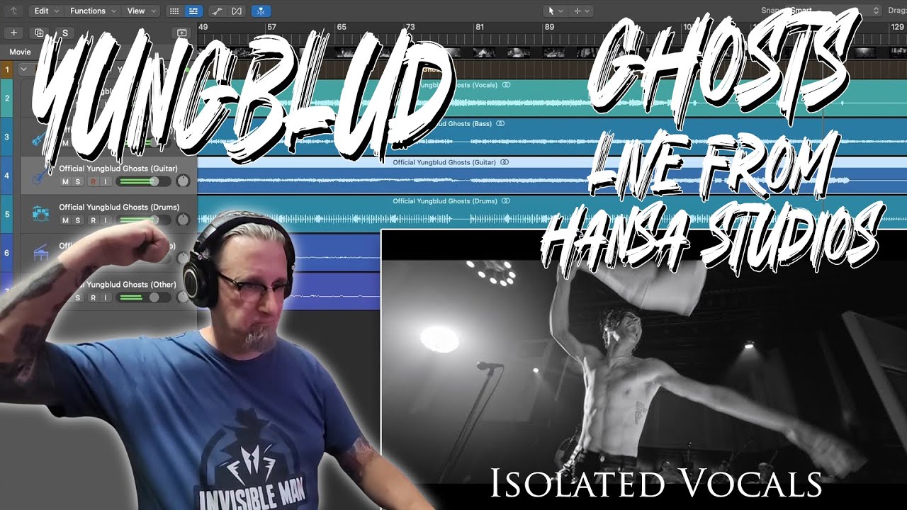 Yungblud ISOLATED VOCALS | Former Roadie Reacts & DECONSTRUCTS Ghosts Live from Hansa Studios