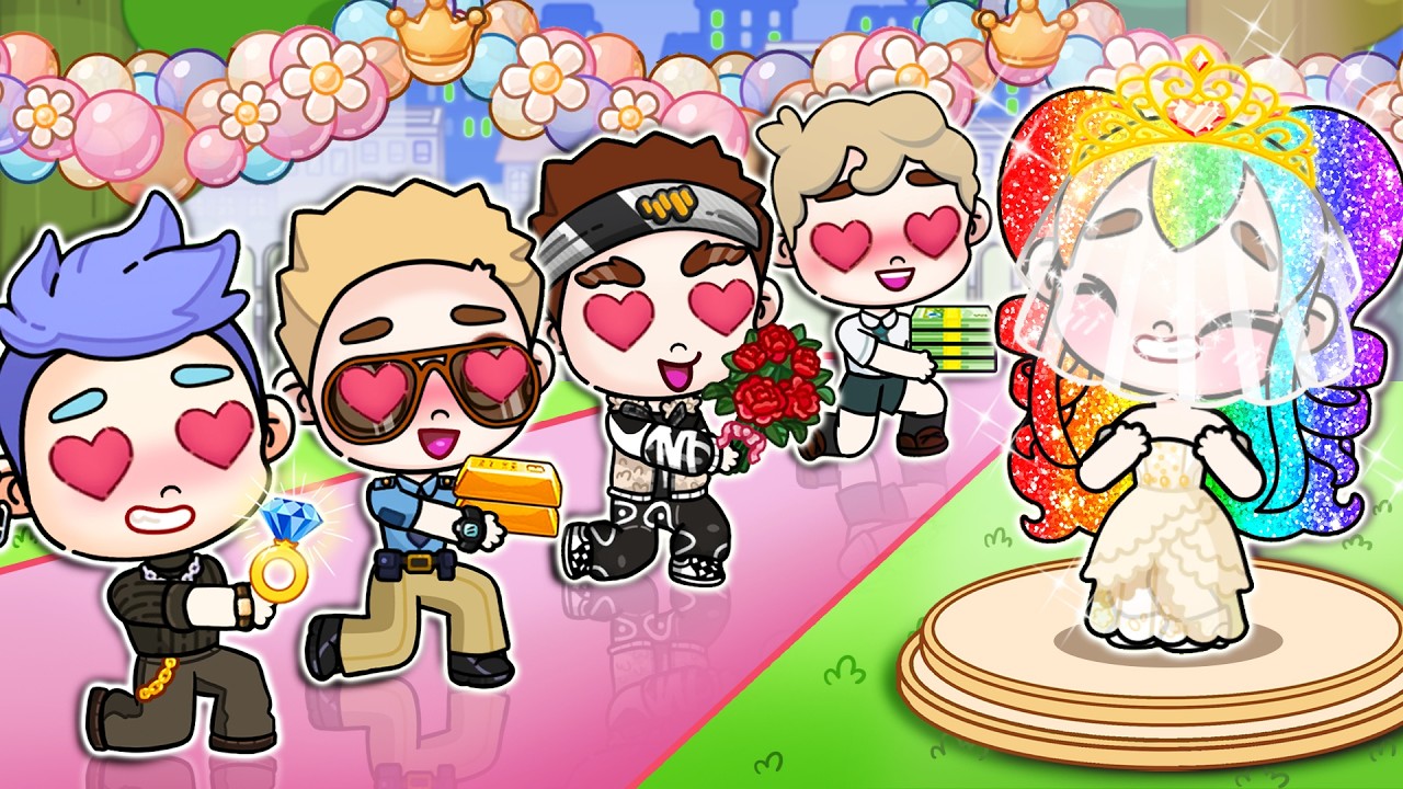 Fui Coroada a Garota Mais Bonita do Avatar World | História Triste de Avatar World | Pazu Games