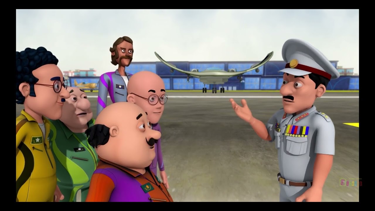 Motu Patlu Movie - Invisible Plane Part 1 | Dubb Indonesia | Itoonz Animasi