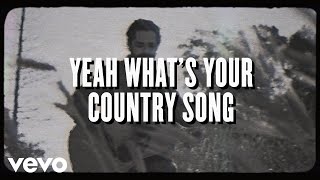 Video thumbnail of "Thomas Rhett - What’s Your Country Song (Lyric Video)"