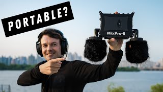 Making Sound Devices Mix Pre 6ii portable with this trick!