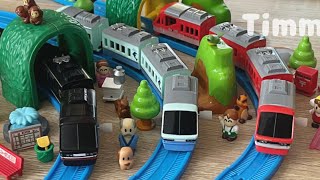 #伊豆急行 #2100系 #黑船電車 （#カプセルプラレール #トミカ） Yujin & T-Art 扭蛋火車Capsule Plarail小城市