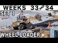 Wheel loader moving dirt from point A to point B at 4x: Musical time-lapse (Weeks 33+34 set 1)