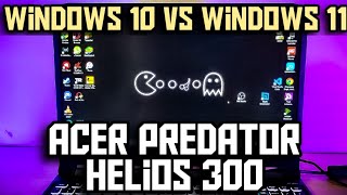 🔥🔥 Upgrading Acer Predator Helios 300 to Windows 11 | Windows 10 vs Windows 11 Comparison 🔥🔥