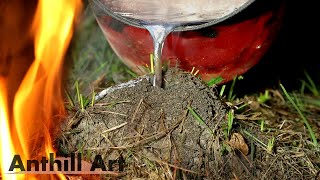 Three Fire Ant Colony Casting Session, Part 3: Fiery but Mostly Peaceful Colony Casting (Cast #119)