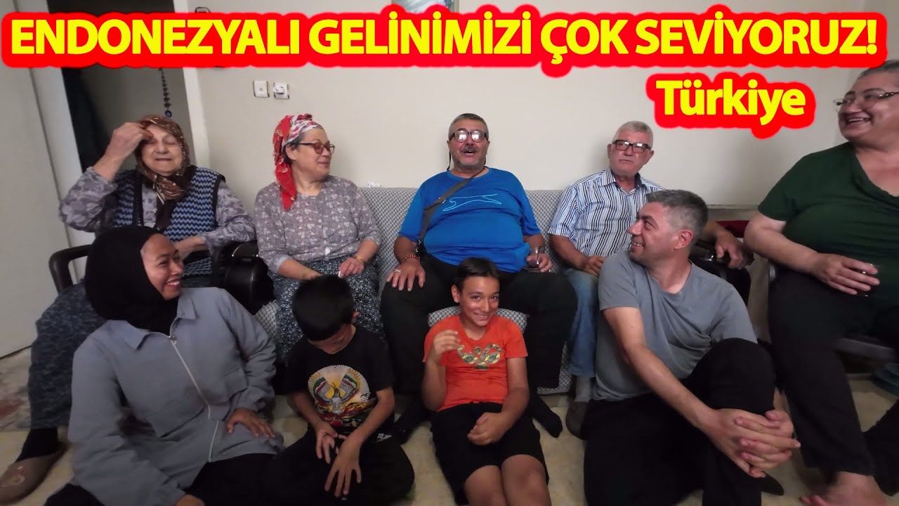 ENDONEZYALI GELİNİMİZİ ÇOK SEVİYORUZ!-ENDONEZYALI GELİNE SEVGİ SELİ!#endonezya