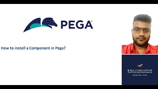 #pega training How to Install Pega components into your application.