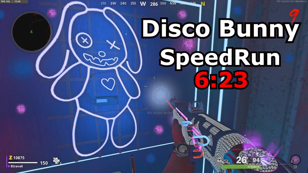 Mauer Der Toten Disco Bunny Easter Egg Speed Run wr 