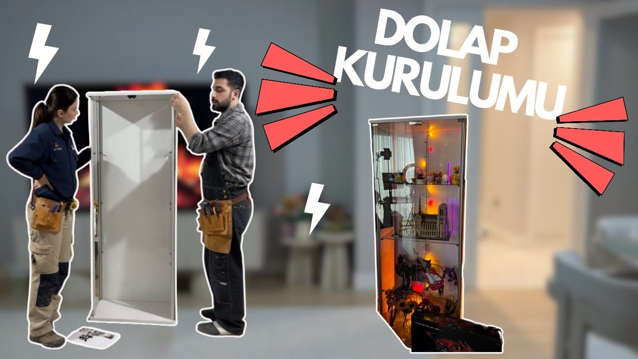 LEGOLARIMIZ İÇİN DOLAP YAPTIK !
