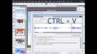 Closed captioning for narrated slides in Adobe Captivate