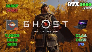 GHOST OF TSUSHIMA  RTX 3060 LAPTOP \ Another Good Port From PS..!!