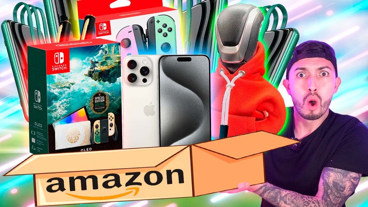 COMPRANDO TODAS LAS CAJAS MISTERIOSAS DE AMAZON NO RECLAMADOS..... SON ...