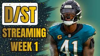 Week 1 Fantasy Football Defensive Matchups (4 Best D/ST To Stream Week 1)