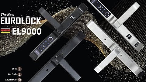 Lắp đặt khóa vân tay EUROLOCK cho cửa nhựa lõi thép uPVC