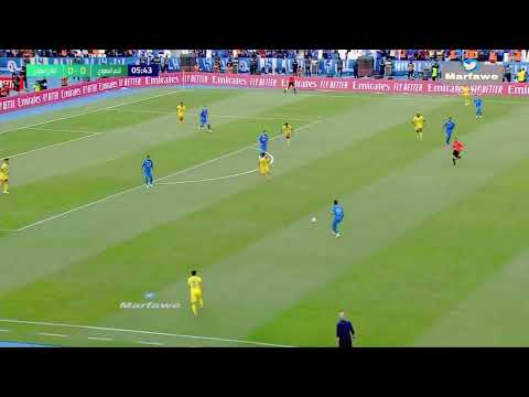 تصدي نواف العقيدي بعد خطأ العمري