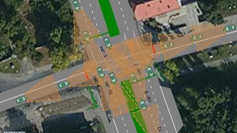 "Intelligent" car agents try to stop for pedestrians