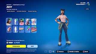 Fortnite item shop~ New Doja Cat locker bundle, and new jam tracks!!!