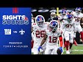 Sights & Sounds from THRILLING OT Win over Saints! | New York Giants