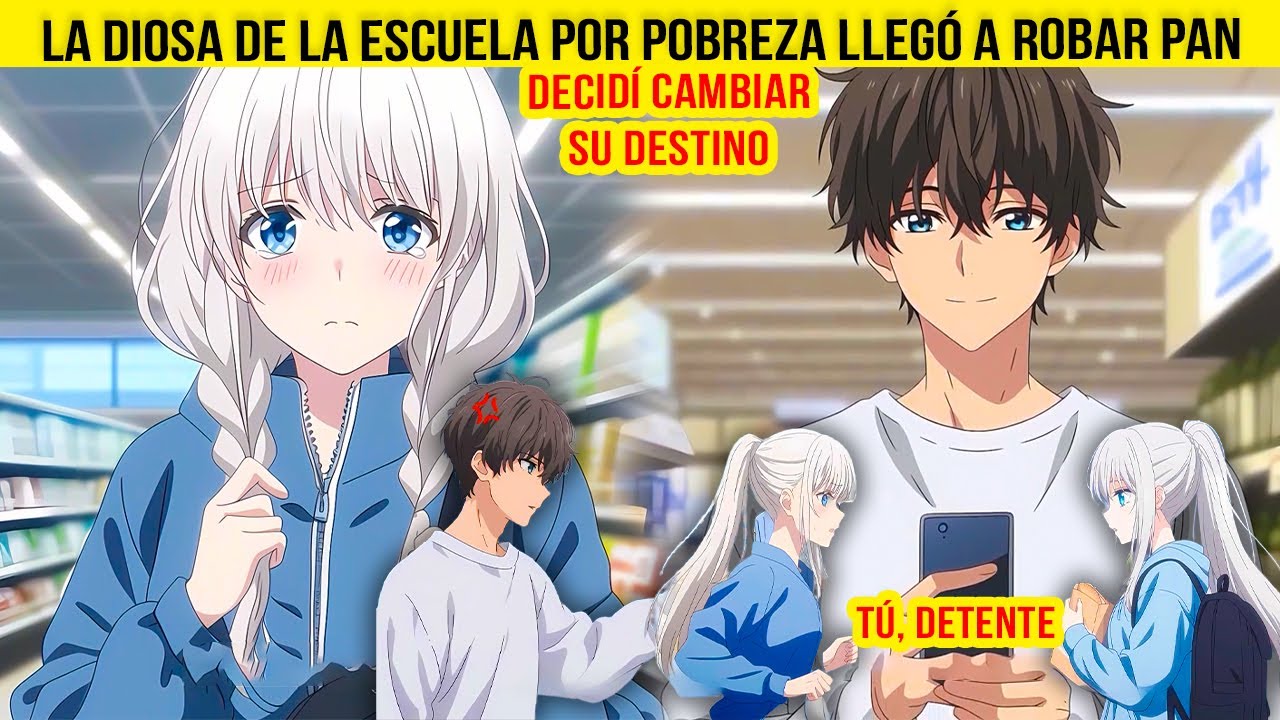 La DIOSA De La ESCUELA Por POBREZA Llegó A ROBAR PAN, Yo Decidí CAMBIAR Su DESTINO | Aventura Cómic