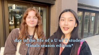 a day in the life of a U of T freshman prepping for yearend finals vlog | café downtown Toronto