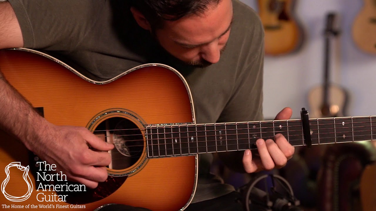 Collings OM 42 SS SB Acoustic Guitar Played By Carl Miner - YouTube