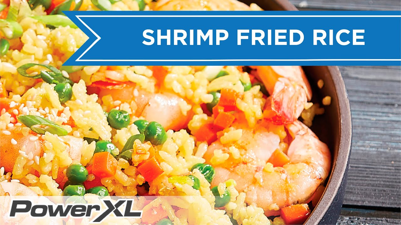 PowerXL Smokeless Grill (Review) and Skinny Grilled Shrimp Scampi Skewers  with Weight Watchers Points