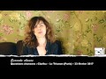 Capture de la vidéo L'œil Du Spectacle Interview Clarika Le Trianon 23 Février 2017